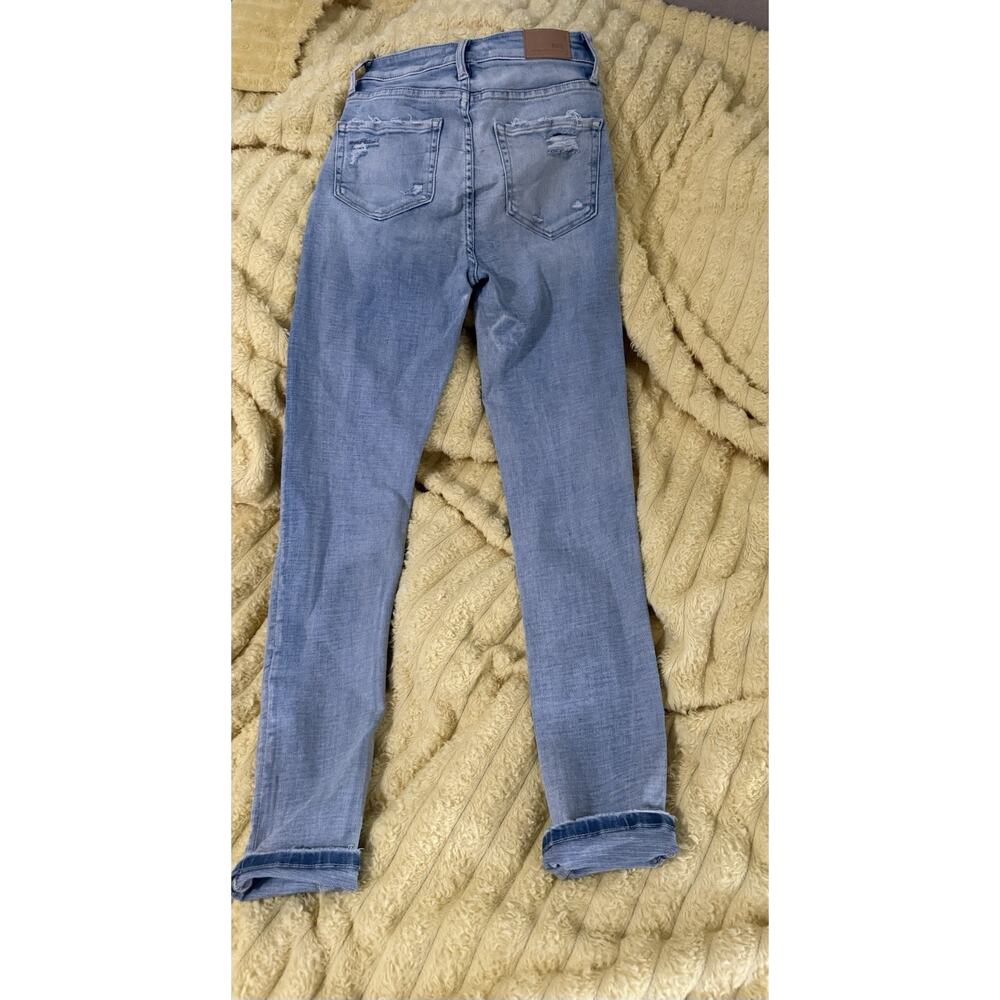 BKE Billie Jeans High Rise Ankle Skinny Mosley Light  Women’s 24 X 27 - Picture 8 of 16